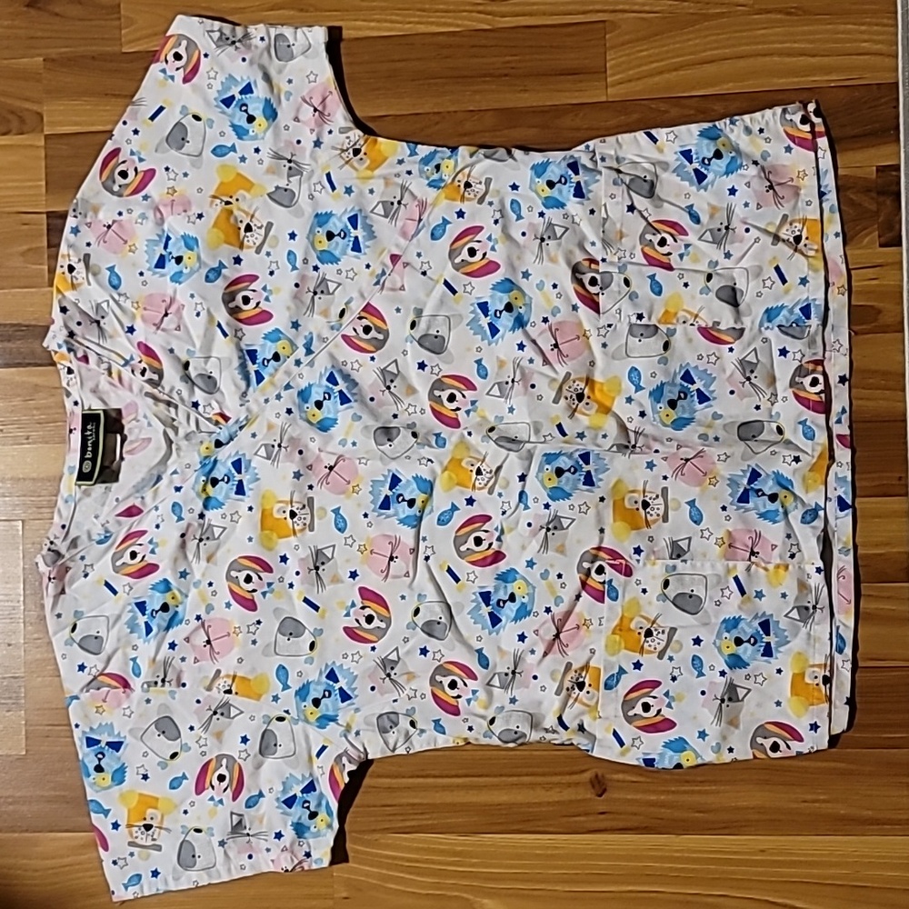 EUC L Scrub Top